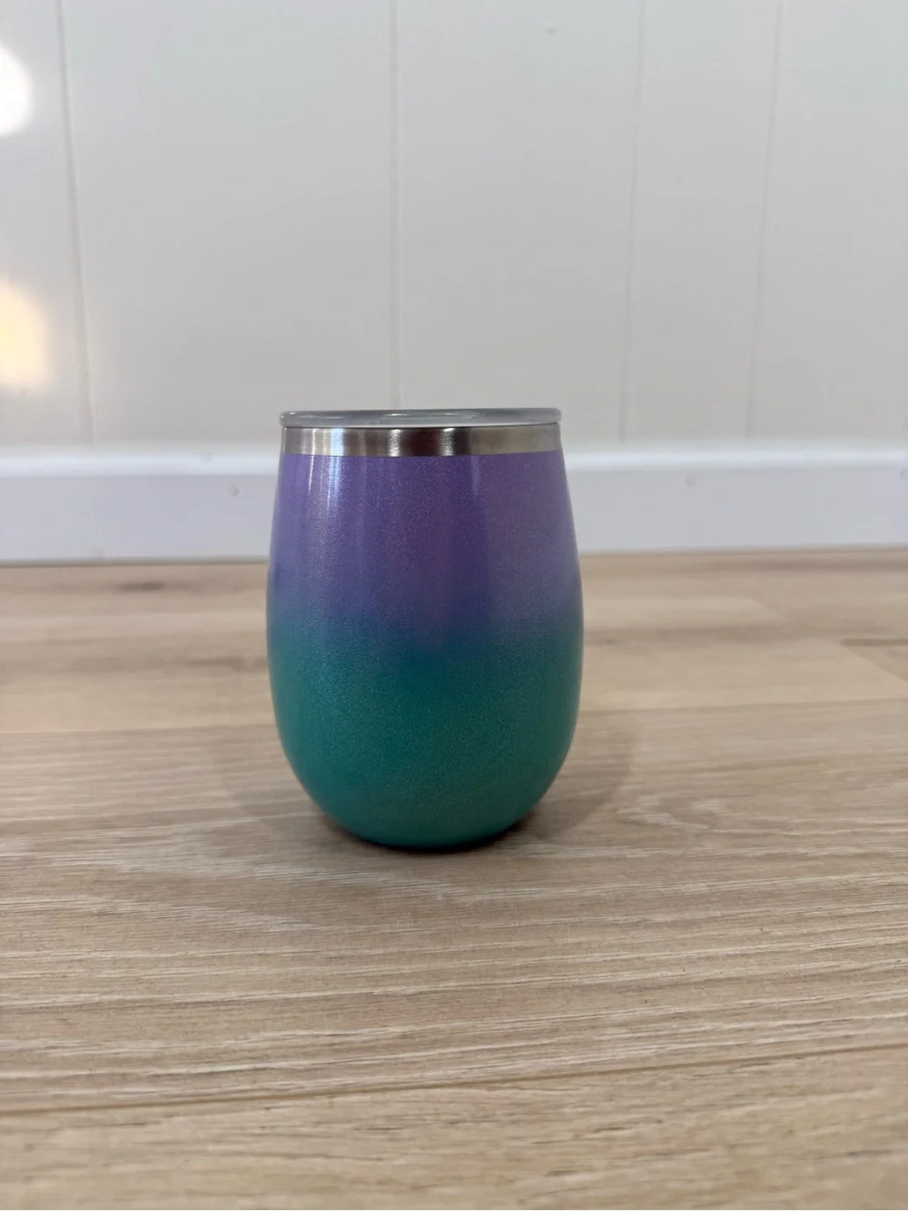 Brumate Uncork’d XL 14oz Glitter Mermaid Ombré Wine Tumbler